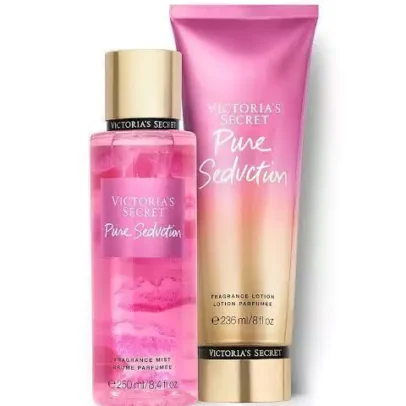 Victoria´s Secret Kit Body Splash + Creme Hidratante Pure seduction 250ml +236ml