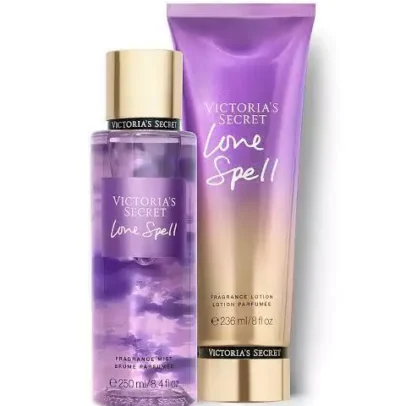 Victoria´s Secret Kit Body Splash + Creme Hidratante Love Spell 250ml +236ml