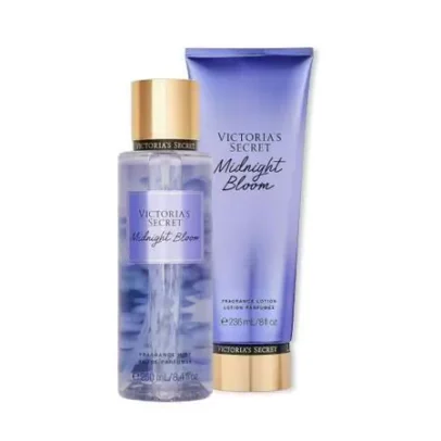 Victoria´s Secret Kit Body Splash + Creme Hidratante Midnight Bloom 250ml +236ml