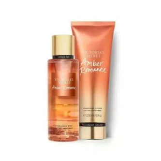 Victoria´s Secret Kit Body Splash + Creme Hidratante Amber Romance 250ml +236ml