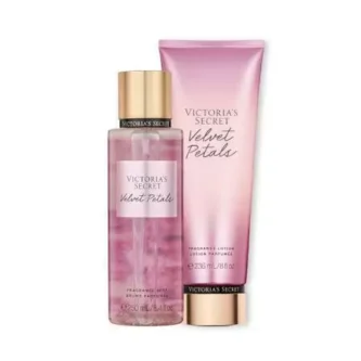 Victoria´s Secret Kit Body Splash + Creme Hidratante Velvet Petalas 250ml +236ml