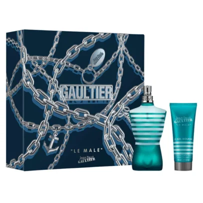 Kit Perfume Jean Paul Gaultier Le Male Eau de Toilette 125 ml + Gel de Banho 75 ml