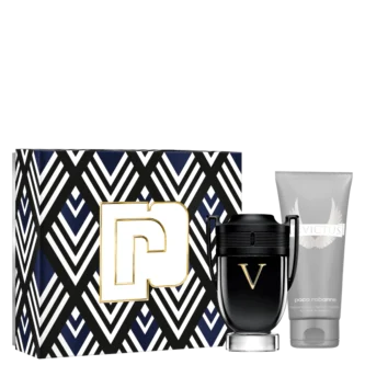 Kit Invictus Victory Perfume 50ml + Shampoo 100ml Paco Rabanne