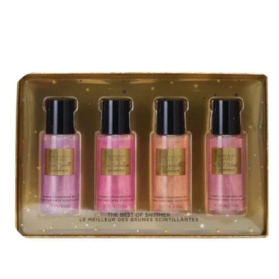 Victoria's Secret Kit The Best Of Shimmer Com 4 Body Splash 75m