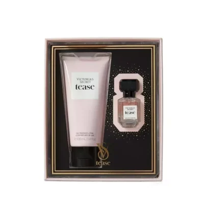 kit Victoria's Secret Tease Perfume 7,5ml e Hidratante 100ml