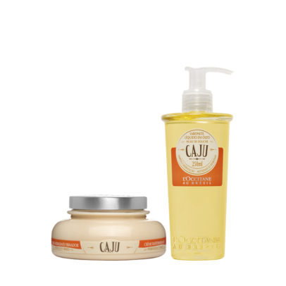Creme Hidratante firmador 200ml e Sabonete Líquido 250ml Caju L'OCCITANE