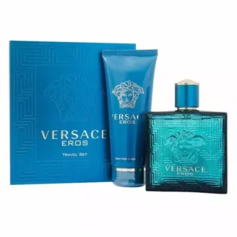 kit Versace Eros Eau de Toilette Perfume 100ml + Gel de Banho 100ml