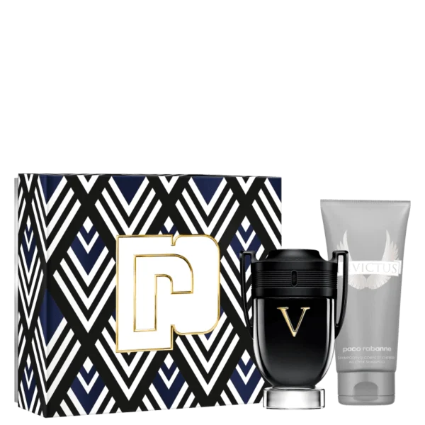 Kit Invictus Victory Rabanne Eau de Parfum e Gel de Banho