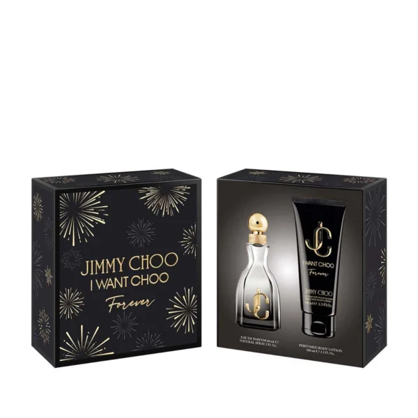 Kit I Want Choo Forever Jimmy Choo Eau de Parfum 60ml e Loção Corporal 100ml