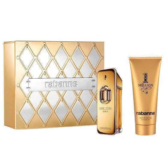 Kit Million Gold Rabanne Eau de Parfum 50ml e Gel de Banho